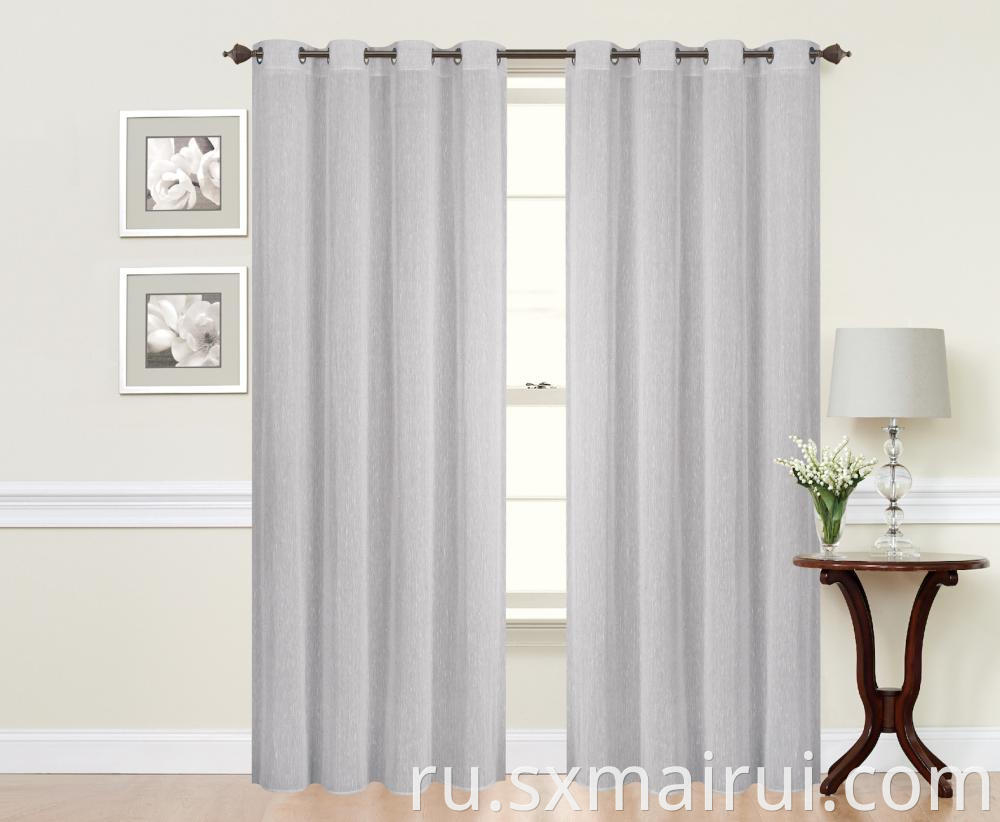 Hot Selling Sheer P/D Curtain Panel